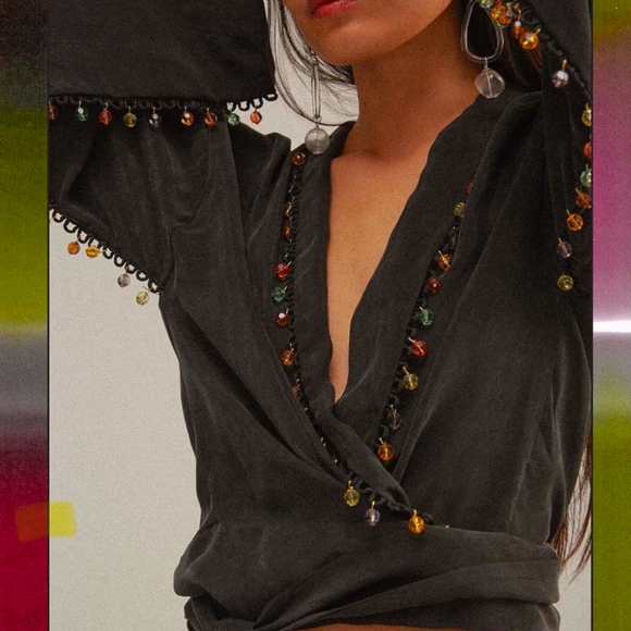 Rabôt Olivio Beaded Top - Picture 3 of 8